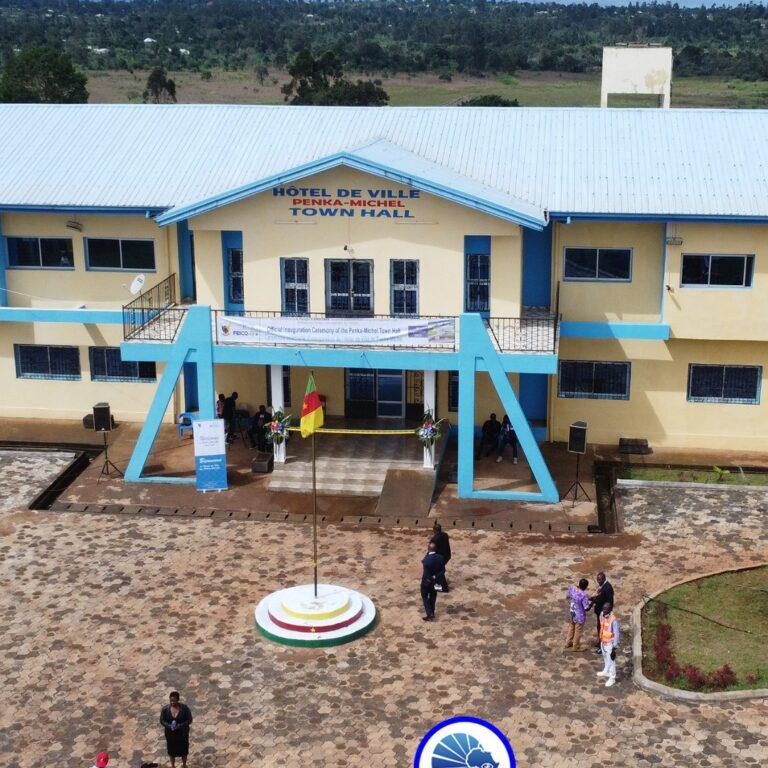 Commune de Penka-Michel : un souffle nouveau avec le flambant hôtel de ville.